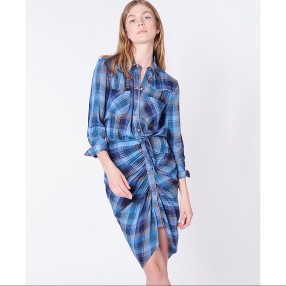 denim dress with sleeves